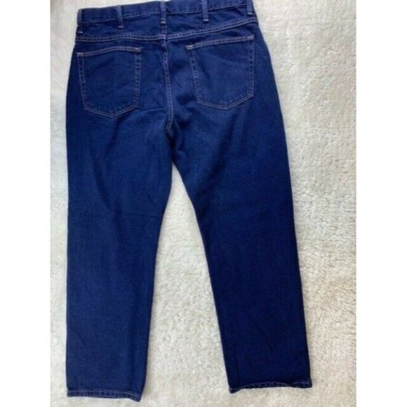 Legendary Gold Size 36x29 Mens Jeans Dark Wash Straight Leg - Picture 4 of 5